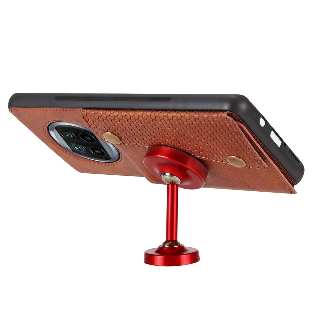 Чехол для Xiaomi 11 11T 11i с держателем для карт премиум-класса, подставка из искусственной кожи с двойной магнитной застежкой, противоударный чехол для Redmi Note 7 8 8T 9 10 Redmi 9A