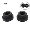 2Pcs Lower Radiator Support Rubber Black 90480-40012 For Lexus SC300 SC400 Supra