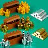 MOC Precious Deposits Building Blocks Treasure Pirate Map Gold Ore Silver Brick Box Diamond Bricks Toys Gift