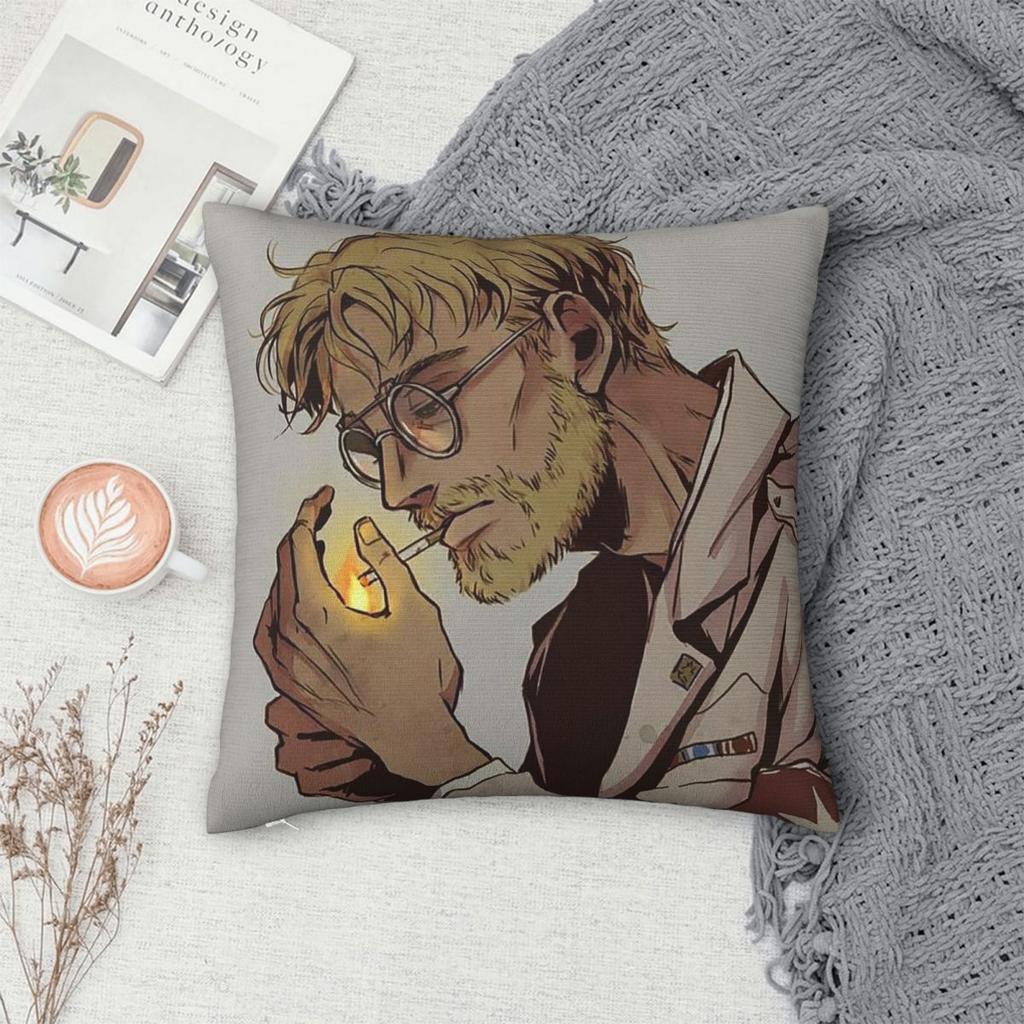 Attack On Titan Zeke Yeager Square Pillowcase Pillow Cover Cushion Throw Pillow For Home Sofa Living Room