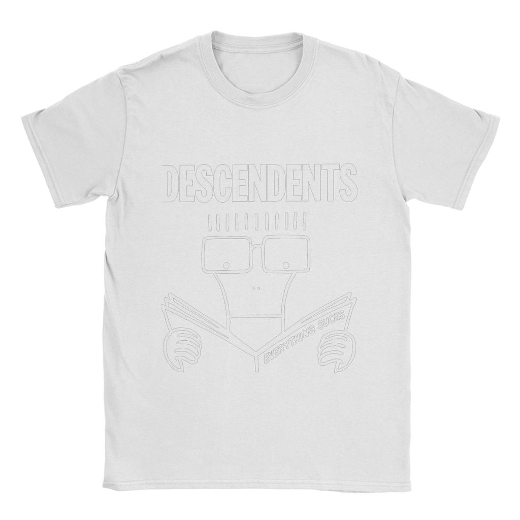 Descendents Группа Футболка Лето Хлопковые Футболки Для Мужчин Повседневный Дизайн Футболка Короткий Рукав Эстетичные Футболки