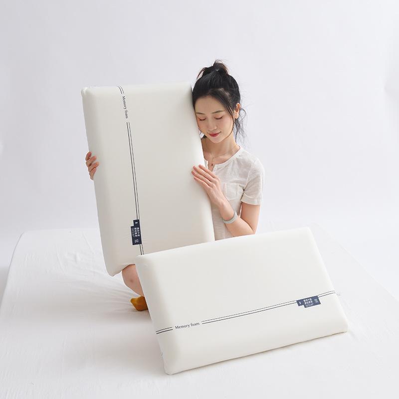 Подушка-основа, новая двухкомпонентная подушка для глубокого сна с эффектом памяти, подушка для сна на боку для мужчин и женщин, защита шейного позвонка, цельная