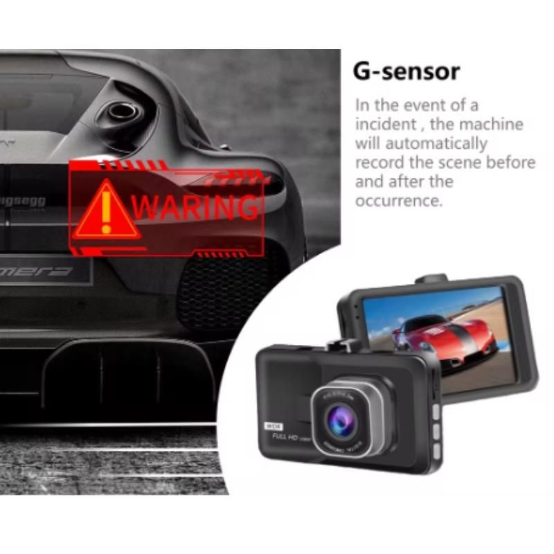 XUSHIDZ-Q08 Автомобильный видеорегистратор – 170° Широкоугольный 1080P DVR с G-сенсором и Супер ночным видением (Автомобильный регистратор)
