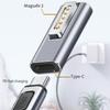 Магнитный PD-адаптер USB Type-C для Magsafe1 Magsafe 2 MacBook Pro Max 5A Быстрая зарядка USB C Female Магнитный штекер-конвертер