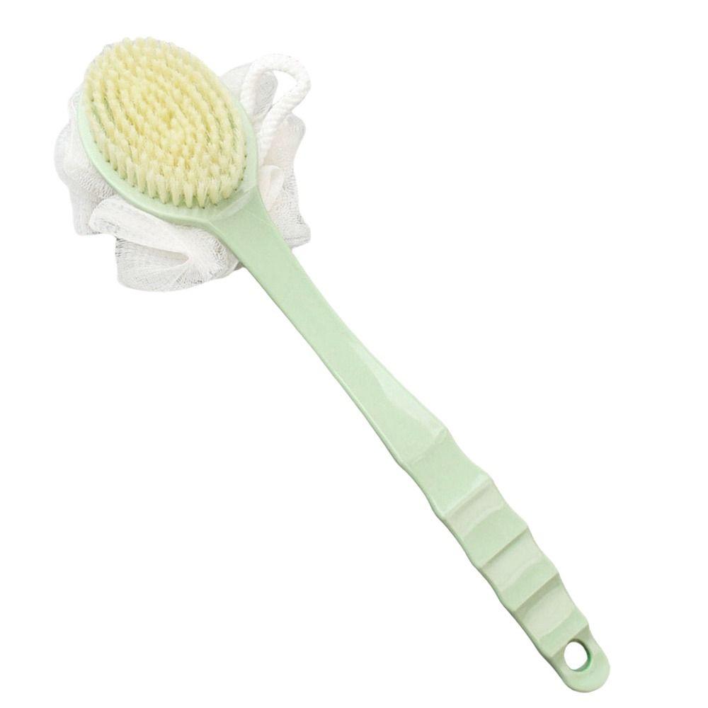 Gentle Long Handle Shower Massage Shower Brush Exfoliating Soft Bristle Bath Brush