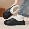 Fashion Women Home Slippers Soft Winter Colgs Slippers Men Waterproof Garden Shoes Fur Plush Slippers Bedroom Fuzzy Shoes Indoor Outdoor