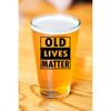 Кружка для пива Old Lives Matter 16 унций, устойчивая к царапинам, забавная пивная кружка, подарки-приколы для мужчин, подарок на день рождения, День отца или на пенсию