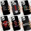 No Pain No Gain Gym Phone Case For iPhone 17 Air 16 pro max 15 14 plus 12 13 Soft Bumper Shell Cover coque