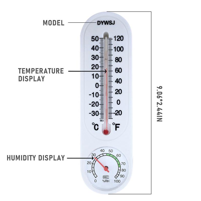 Настенный термометр для внутреннего и наружного дома, сада, теплицы, посадок, измеритель влажности, измеритель температуры, инструмент для измерения