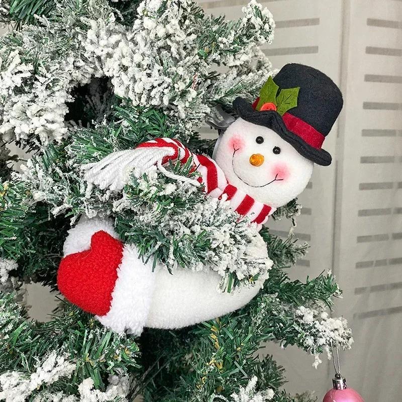 Рождественская пряжка для штор, украшение для окна, мультяшная кукла, пряжка для штор, милые аксессуары, принадлежности, креативные предметы домашнего декора