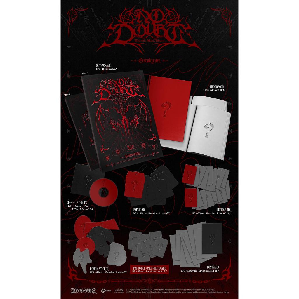 ALL(H)OURS 5-й мини-альбом [NO DOUBT]