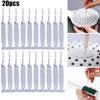 Shower Gap Cleaning Brush 20PCS Anti-clogging Bathroom Brush