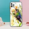 Hummingbird and Flowers Phone Case For iPhone 17 Air 16 15 14 12 11 13 Pro Max 12 13 mini 15 16 Plus 16e Cover Coque