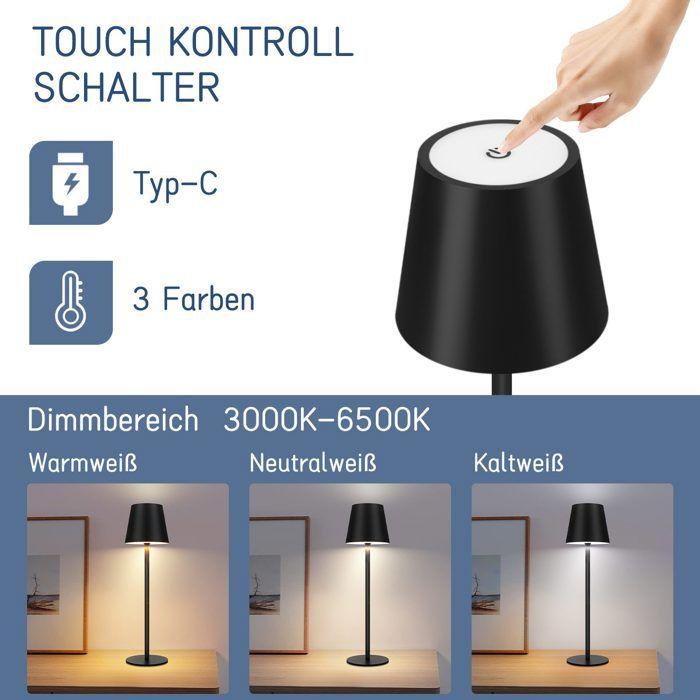 Lampe de table - NETTLIFE - 1 flamme - Gris - Métal - E27 Ø15x150cm