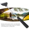 Adjustable Angle Fishing Lure Shovel EVA Handle Fishing Tackle Shovel  Bait Mixing Tool