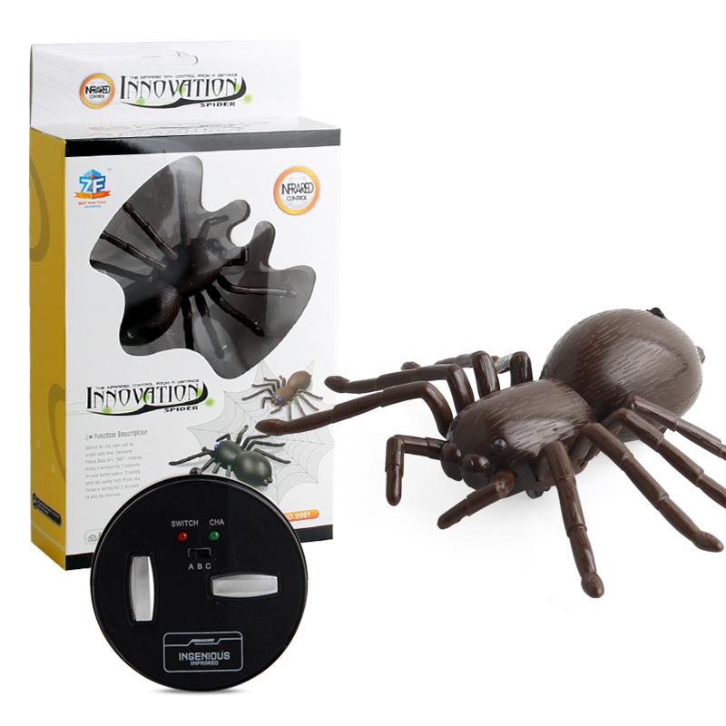 Electric Remote Control Toy Simulation Infrared Remote Control Spider Reptile Model Children'S New Gift
