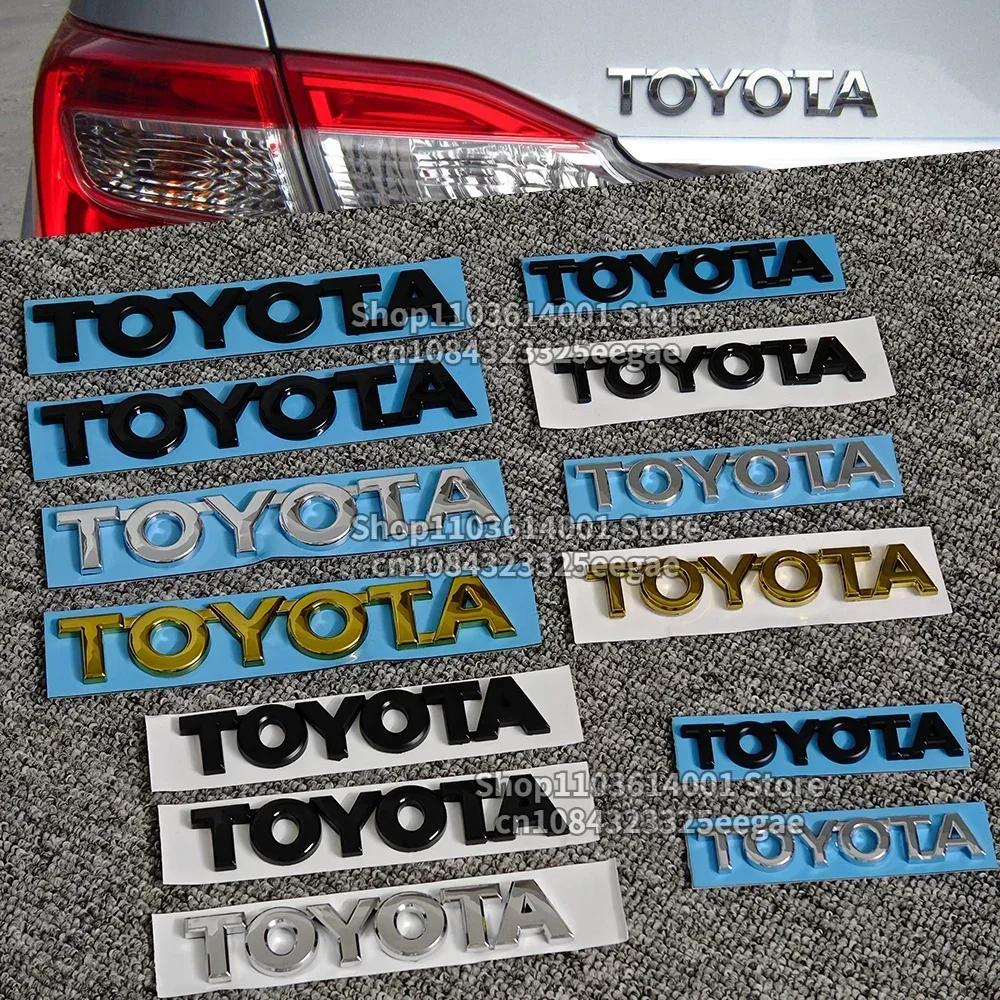 Задний значок-буква на багажник для замены Toyota RAV4 Corolla Camry Prado REIZ CHR 86 Avalon Highlander Verso Tacoma