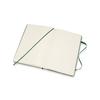 Moleskine Notebook Classic Notebook Hardcover Plain Large Size Wide X 21cm Myrtle Green QP062K15 (13cm Long)