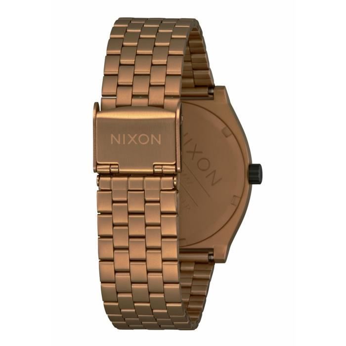 Montre - Nixon - Time Teller - Bronze/black - Étanchéité 10 ATM - Mouvement Quartz