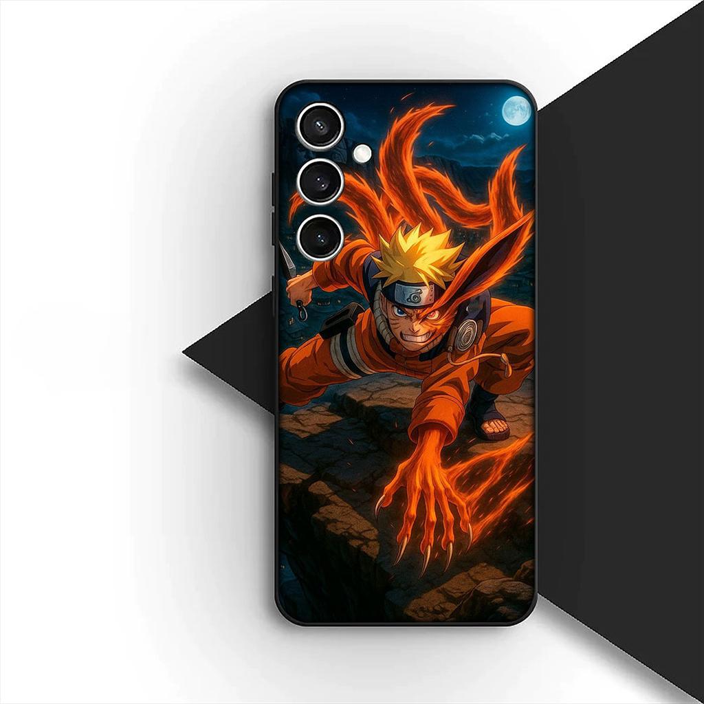 Minato Narutos Namikaze Sasuke Phone Case for Samsung Galaxy S20 S22 S21 FE Ultra Plus A07 A17 A15 A16 A25 A57 A37 Cover