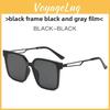 Солнцезащитные очки Gm Fashion Retro Квадратные С Защитой UV400 Для Повседневных Прогулок