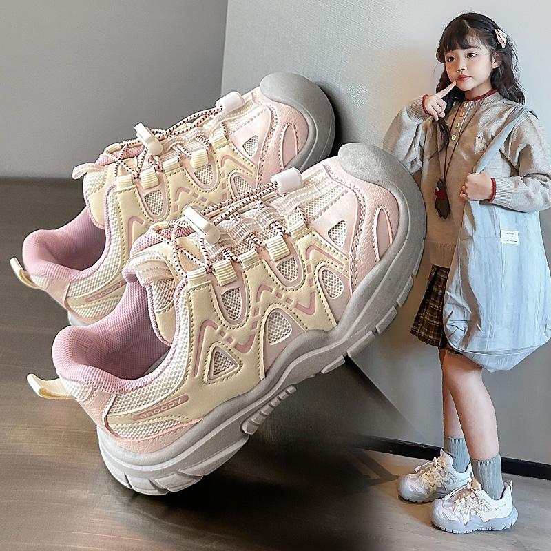Autumn New Children's Shoes Korean Version Sports Shoes Children's Casual Shoes Students Outdoor Hiking Shoes