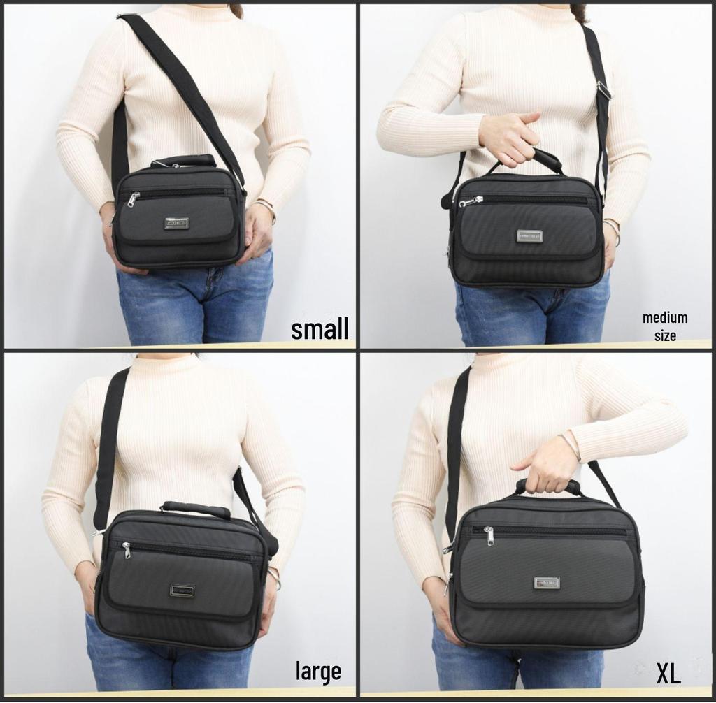 Черная водонепроницаемая сумка-мессенджер для мужчин и женщин — сумка на плечо, кассовый аппарат, сумка для хранения, экспресс-сумка и кошелек в одном