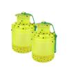 Flies Killer Fly Trap Outdoor Hanging Fly Repellent Trapper Reusable Pest Catcher Fly Killer with Fly Bait Non-Toxic