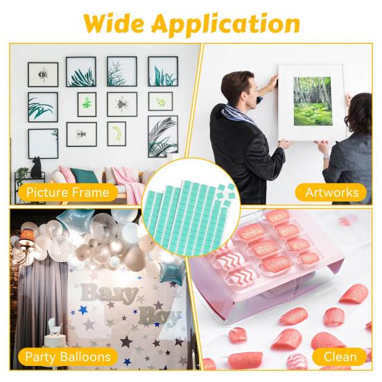 288 шт. липкая замазка для съёмных плакатов, клейкая замазка для монтажа, липкая замазка для подвешивания картин, художественных украшений