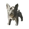 Yousheng French Bulldog Statue 3D Printed Standing Dog Figurine PLA Animal Sculpture Home Office Bookshelf Desktop Decoration Ornament