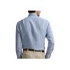 Рубашка мужская Polo Ralph Lauren Classic Houndstooth Linen Shirt Рубашки Синий Белый 710978099-001
