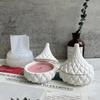 DIY Handmade Gypsum Creative Shape Candle Cup Mold Resin Concrete Storage Box Making Silicone Mould Gift Box Planter Craft