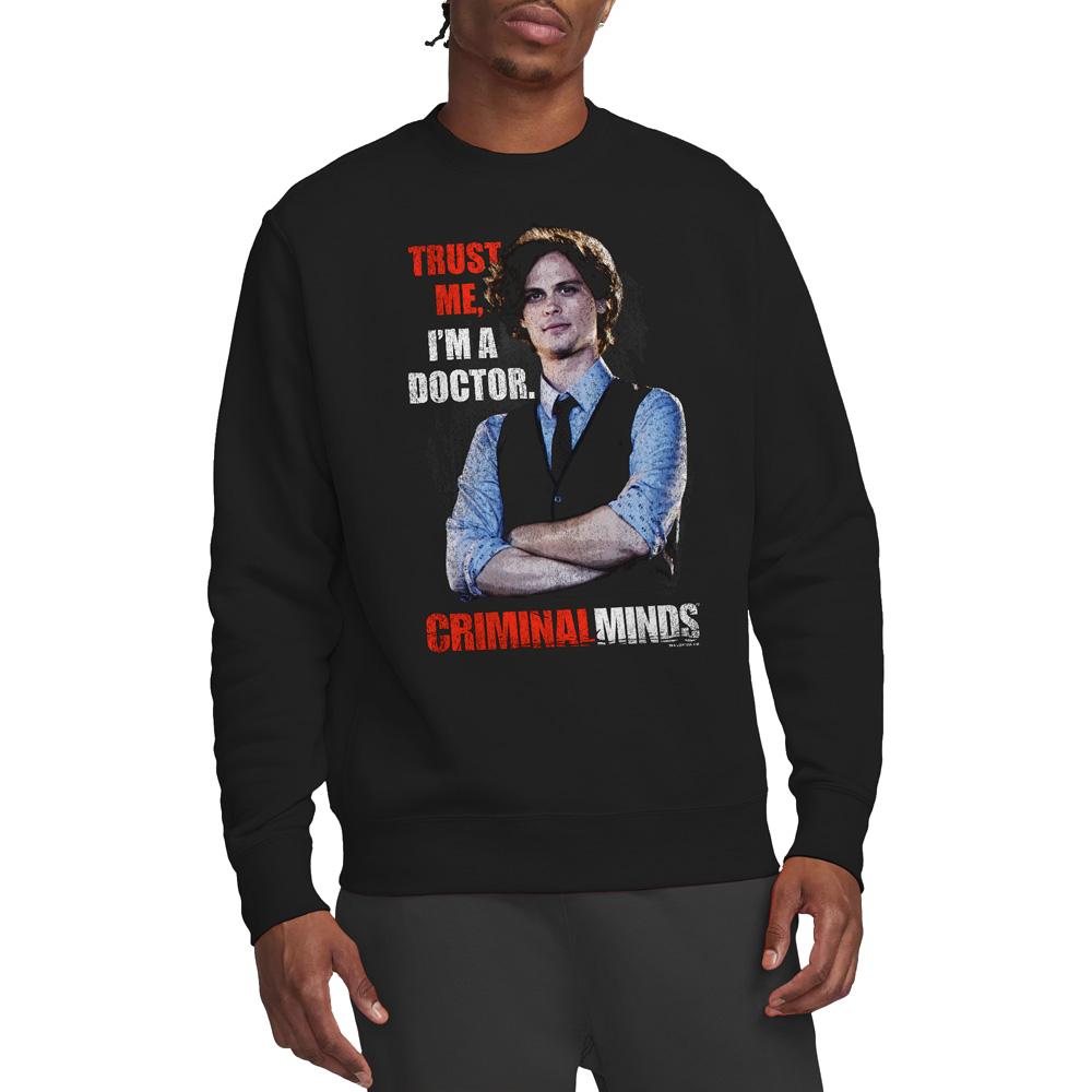 Criminal Minds Unisex Adult Trust Me Sweatshirt