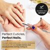 1Pcs/4Pcs Cuticle Pusher Double Sided - Sharp Edge Spoon Shaped Dual Ended Cuticle Pusher Remover Clean Manicure Pedicure