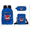 Cartoon Animation Backpack, Third and Fourth Grades of Primary School, Light Burden Reduction, Student Schoolbag Storage Bag