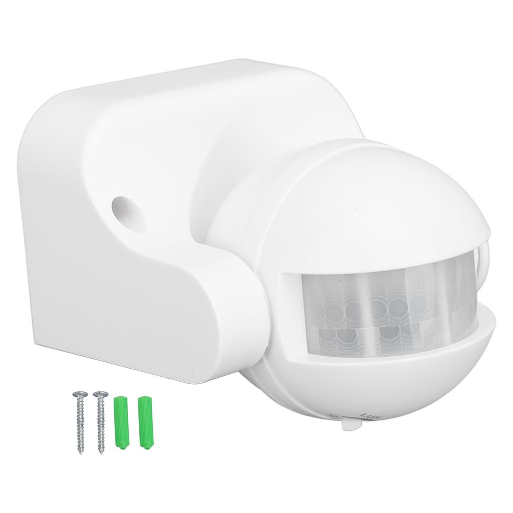 Wall Mounted Motion Sensor Automatic Dusk To Dawn Spherical PIR Sensor Outdoor Motion Sensing