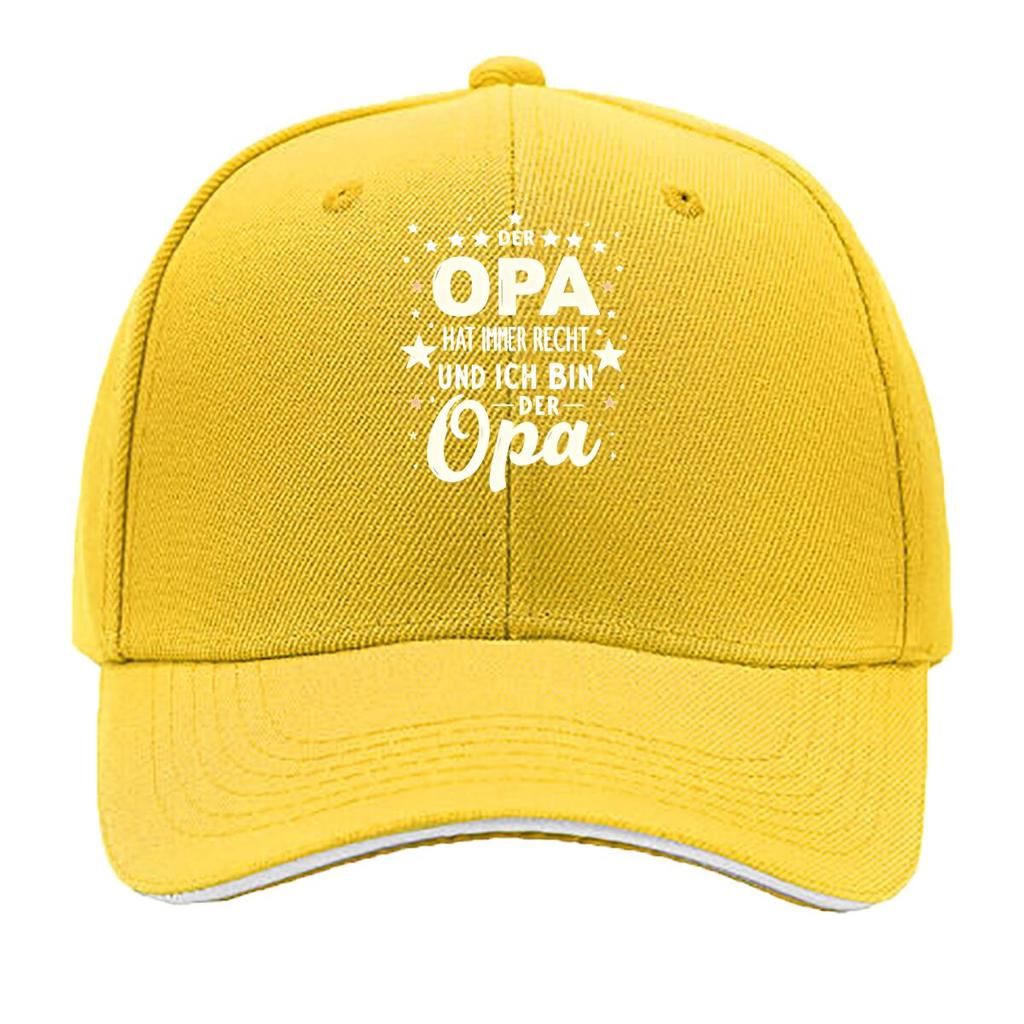 OPA печатная губчатая кепка повседневная модный тренд легкая дышащая удобная размер регулируемый Унисекс Сэндвич Бейсболка
