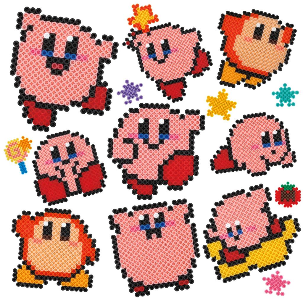 Kawada Perler Beads Kirby of the Stars 80-57067