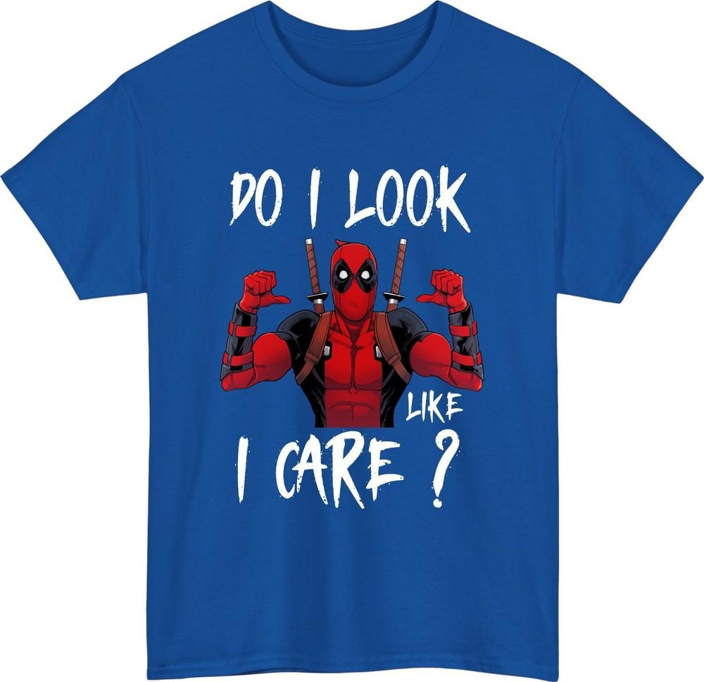 Do I Like I Care Funny Cartoon Character TShirt Red Nose Day Unisex Meme Tee