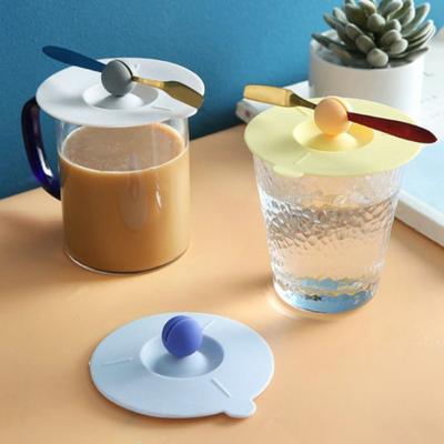 Крышка для чашки чая, не содержит BPA, товары для дома, силиконовые, пыленепроницаемые, герметичные чехлы для кружек, экологически чистые защитные, хорошая герметизация