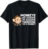 Monkeys Are Awesome I'M Awesome Therefore I'M A Monkey Unisex T-Shirt