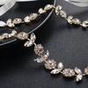 Sweet Flower Shaped Rhinestone Sexy Waist Chain Jewelry Set Wedding Belly Chain Waist for Women
