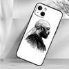 Чехол императора Эфиопии Менелика II для iPhone 14 13 12 11 16 15 Pro Max Mini Cover X XR XS 8 7 14 16 15 Plus Аксессуары