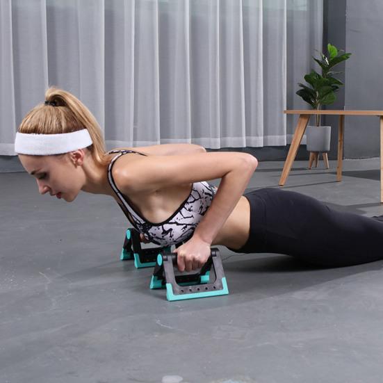 1 пара подставок для отжиманий, складная эргономичная противоскользящая подставка для мужчин и женщин, тренажер для мышц живота