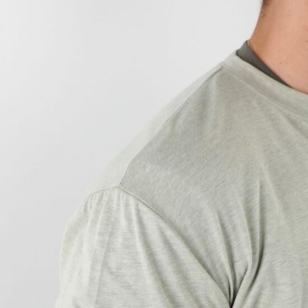 Onl Men Ringer Layered WhiTe T shirT Muscle fiT shorT Sleeve T shirT