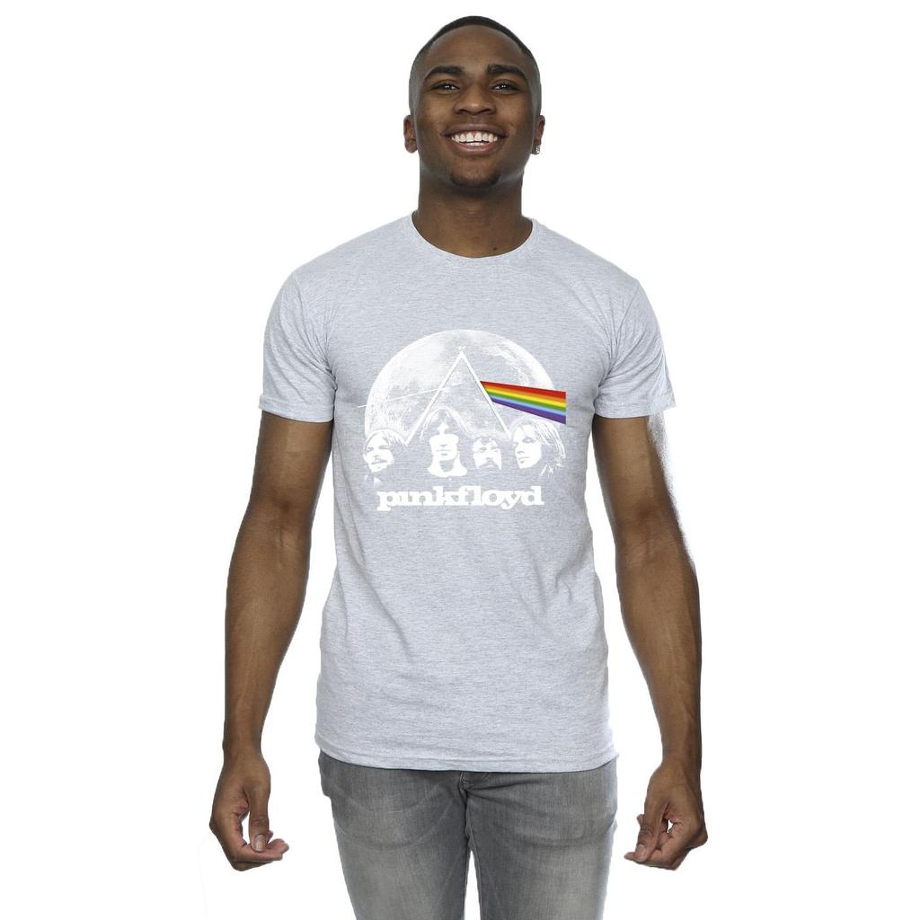 Pink Floyd Mens Moon Prism Blue T-Shirt