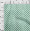 oneOone Cotton Flex Light Mint Green Fabric Animal  Fabric For Sewing Printed Craft Fabric By The Yard 40 Inch
