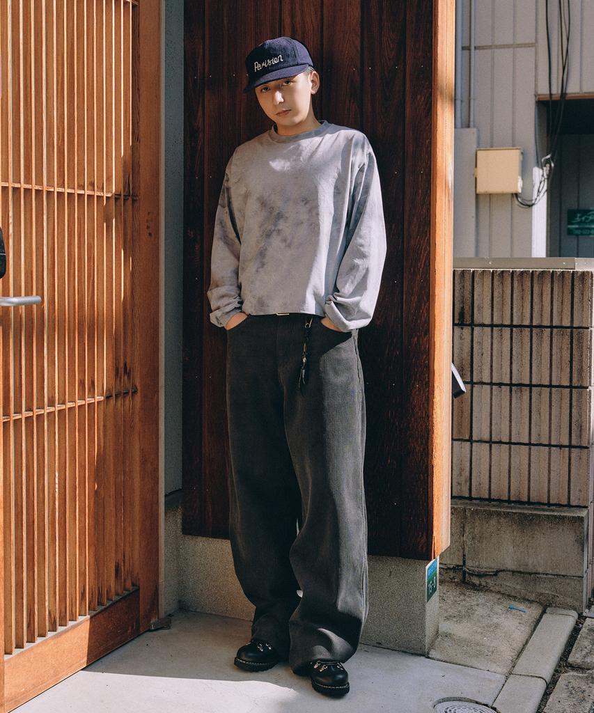 XERO Corduroy Over Curved Pants [Charcoal]