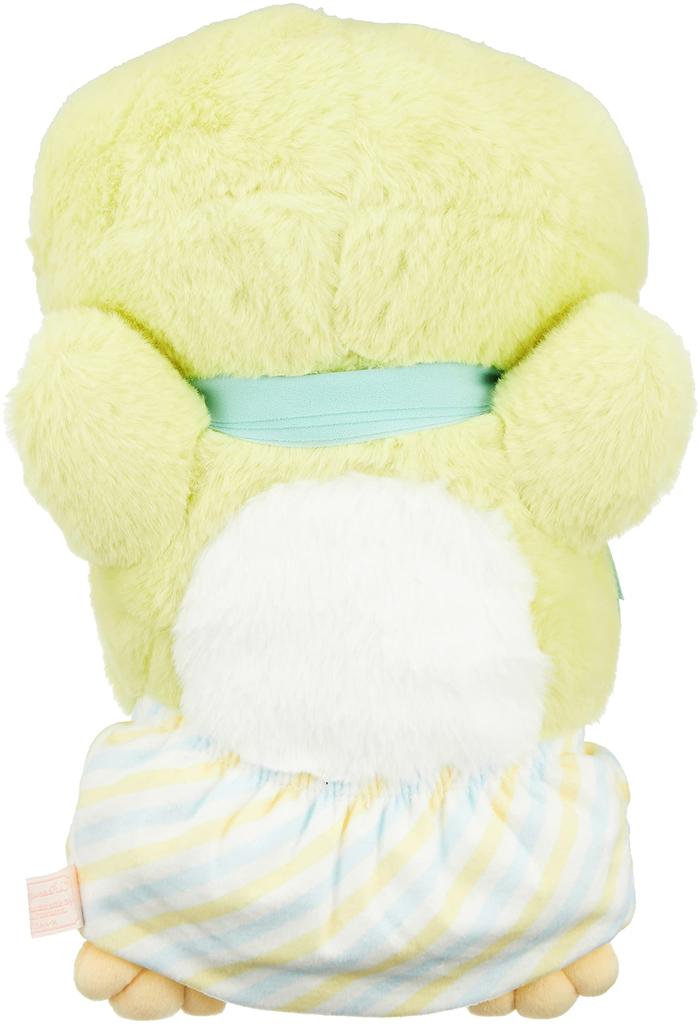 Sumikkogurashi Shirokuma no Tezukuri Brand Sleeping Plush 34x15x20cm Soft and fluffy boa filled with marshmallow polyester cotton MY98601 San-X