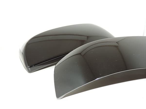 Genuine Toyota door mirror covers and right for the current OEM color number Attitude Black Mica with black edges Japanese genuine (left set) RAV4,